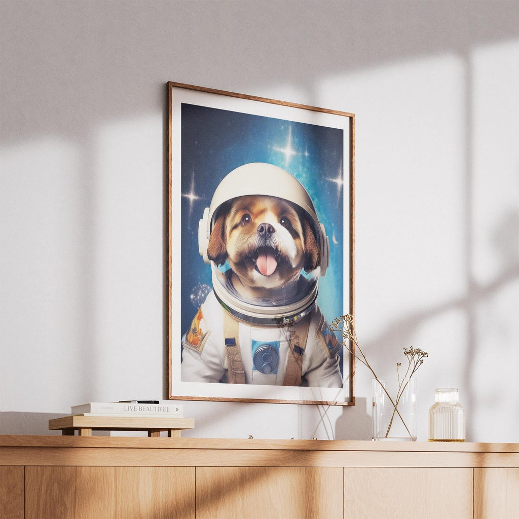 Shih Tzu Astronaut Dog Series image 5