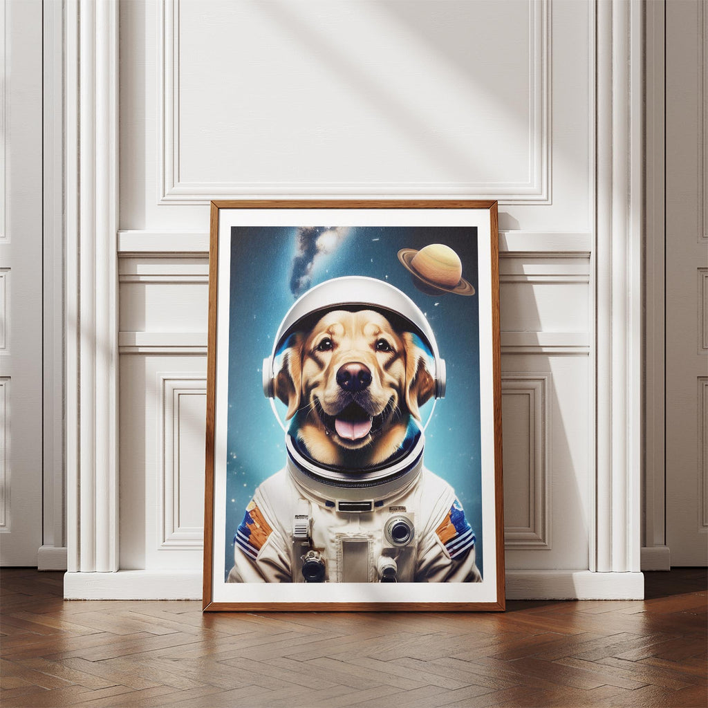 Golden Retriever Astronaut Dog Series image 4