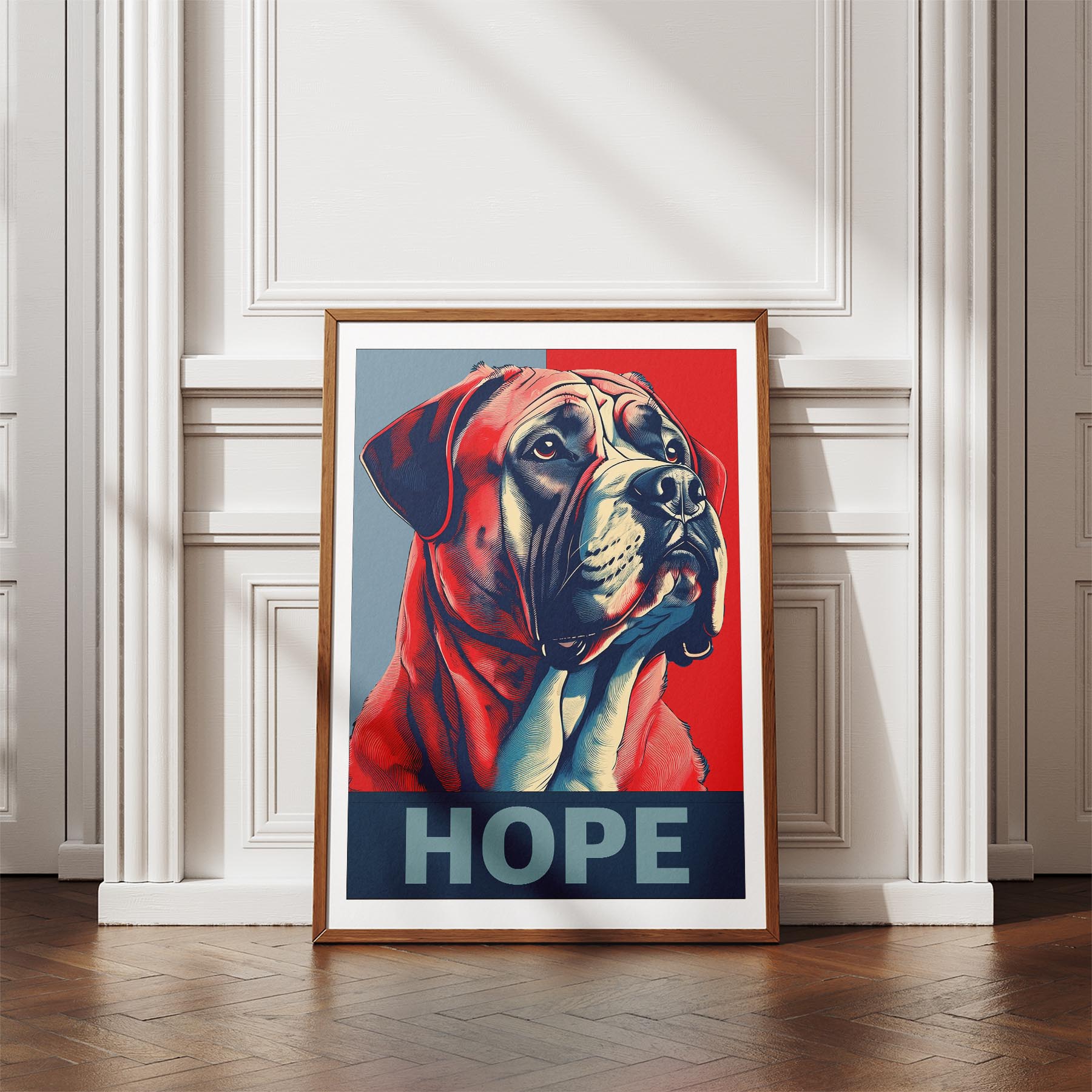 Mastiff HOPE Series Inspired by the Obama Poster image 4