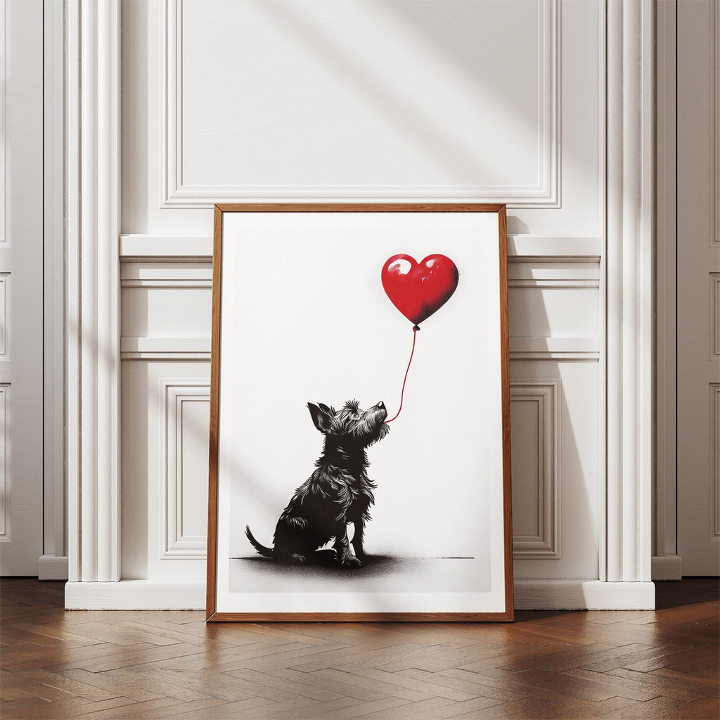 Australian Terrier DOGSY Series inspired by the Art of Banksy image 4