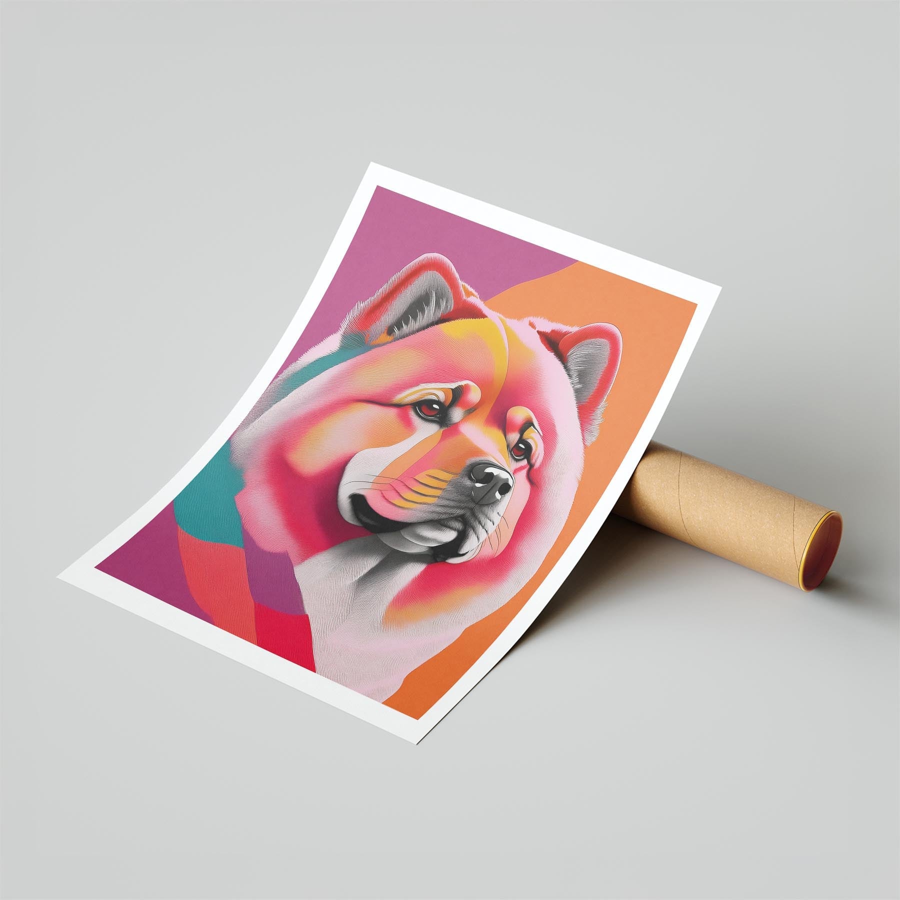 Chow Chow Modern Pop Dog Series image 6