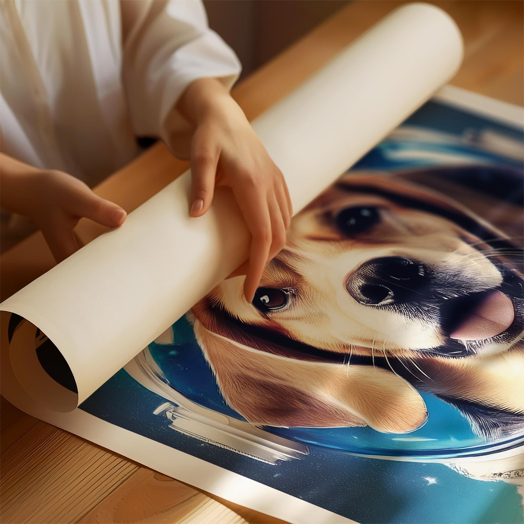 Beagle Astronaut Dog Series image 1