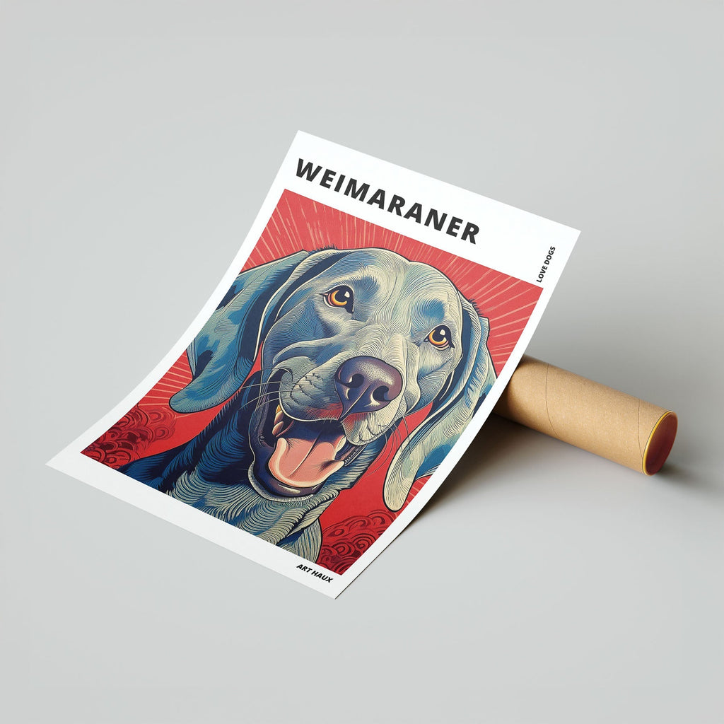 Whippet Hokusai Japanese Inspired Dog Series with Text image 6