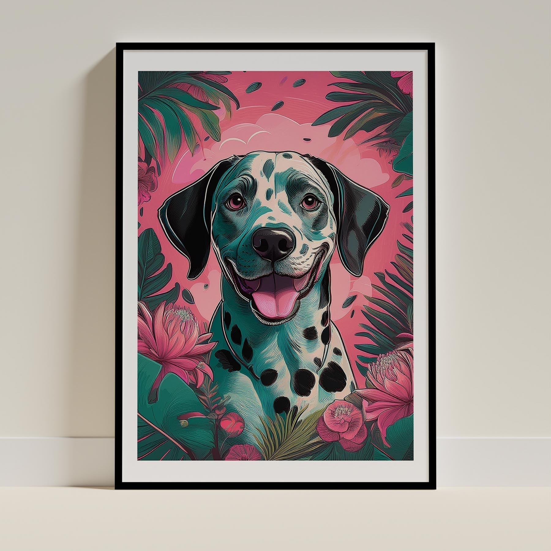 Dalmatian Dog Art Print Unframed Vol 2 | 7 Unique Designs | Wall Art Gift for Dog Lovers - Image 4 | Dogsy & Co