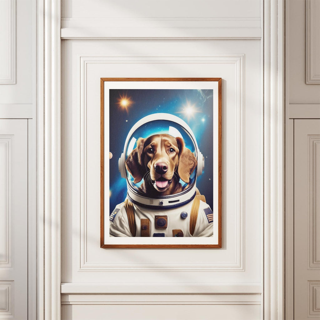 Gordon Setter Astronaut Dog Series image 3