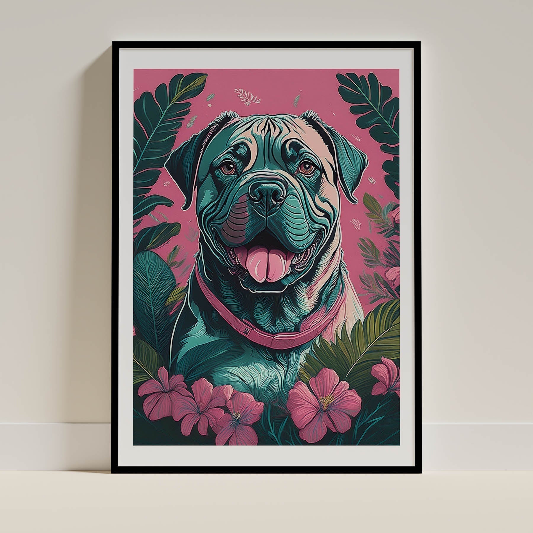 Bullmastiff Dog Art Print Unframed Vol 2 | 6 Unique Designs | Wall Art Gift for Dog Lovers - Image 3 | Dogsy & Co