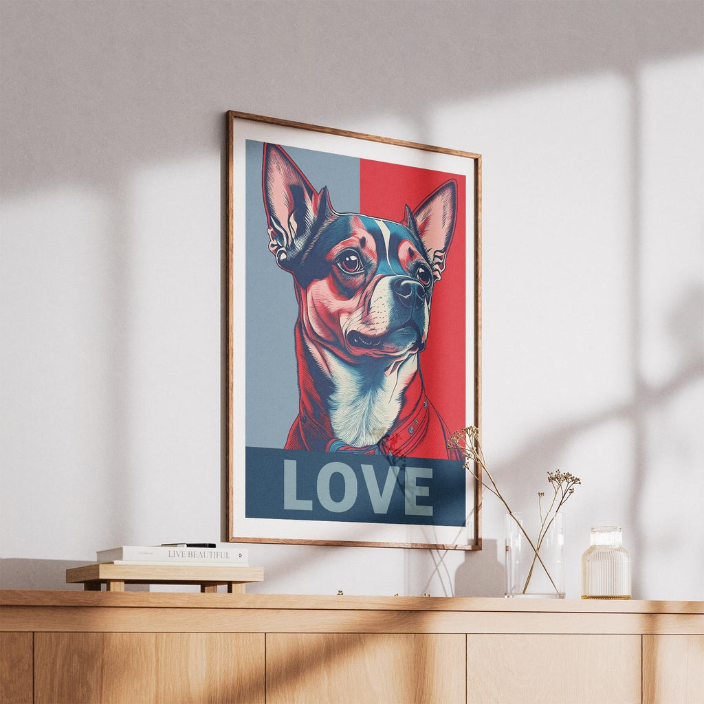 Chihuahua LOVE Series Inspired by the Obama Poster image 5