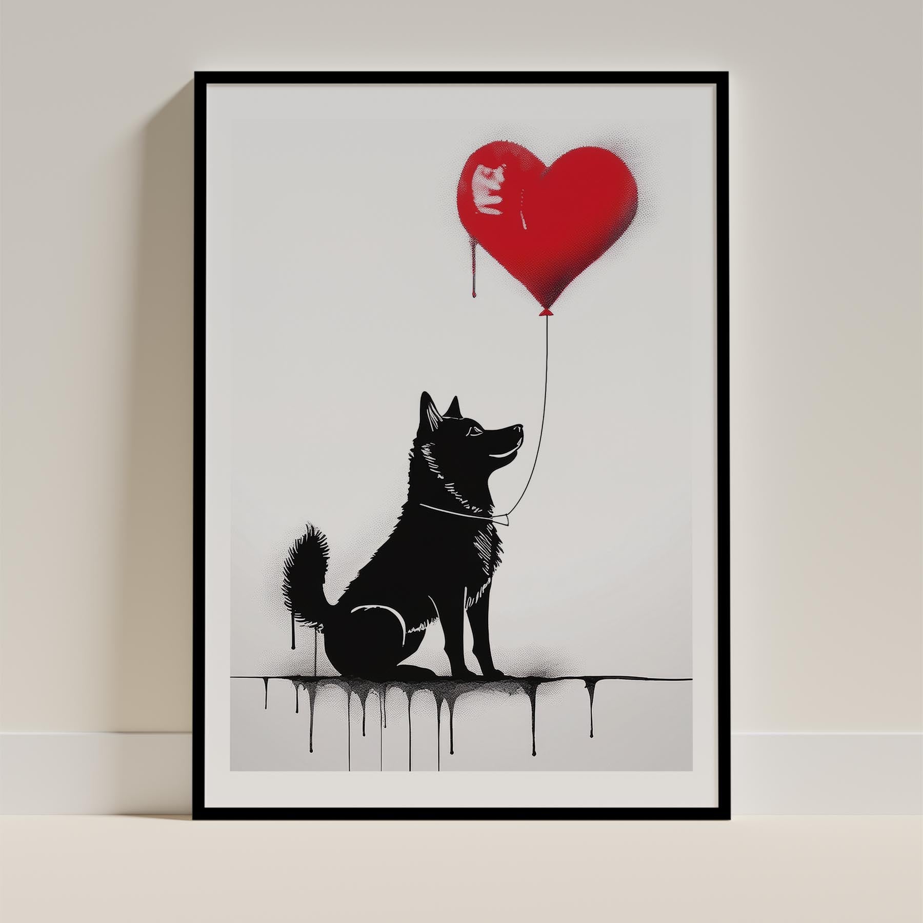 Shiba DOGSY Series inspired by the Art of Banksy image 0