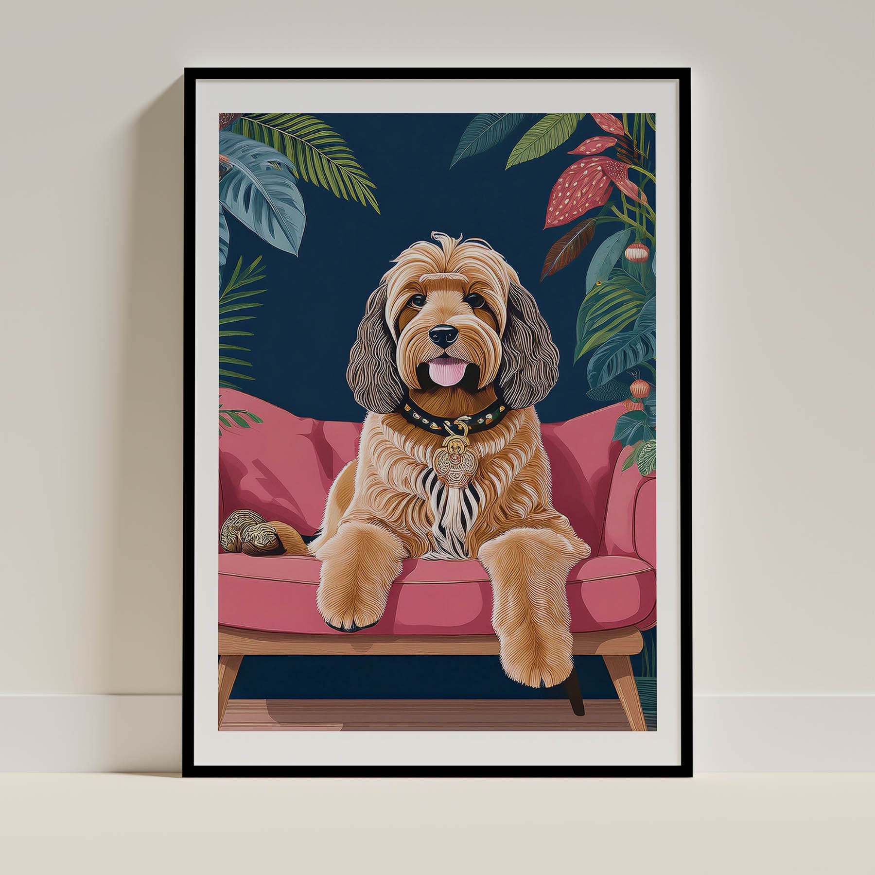 Cavoodle Just Lounging Around image 0