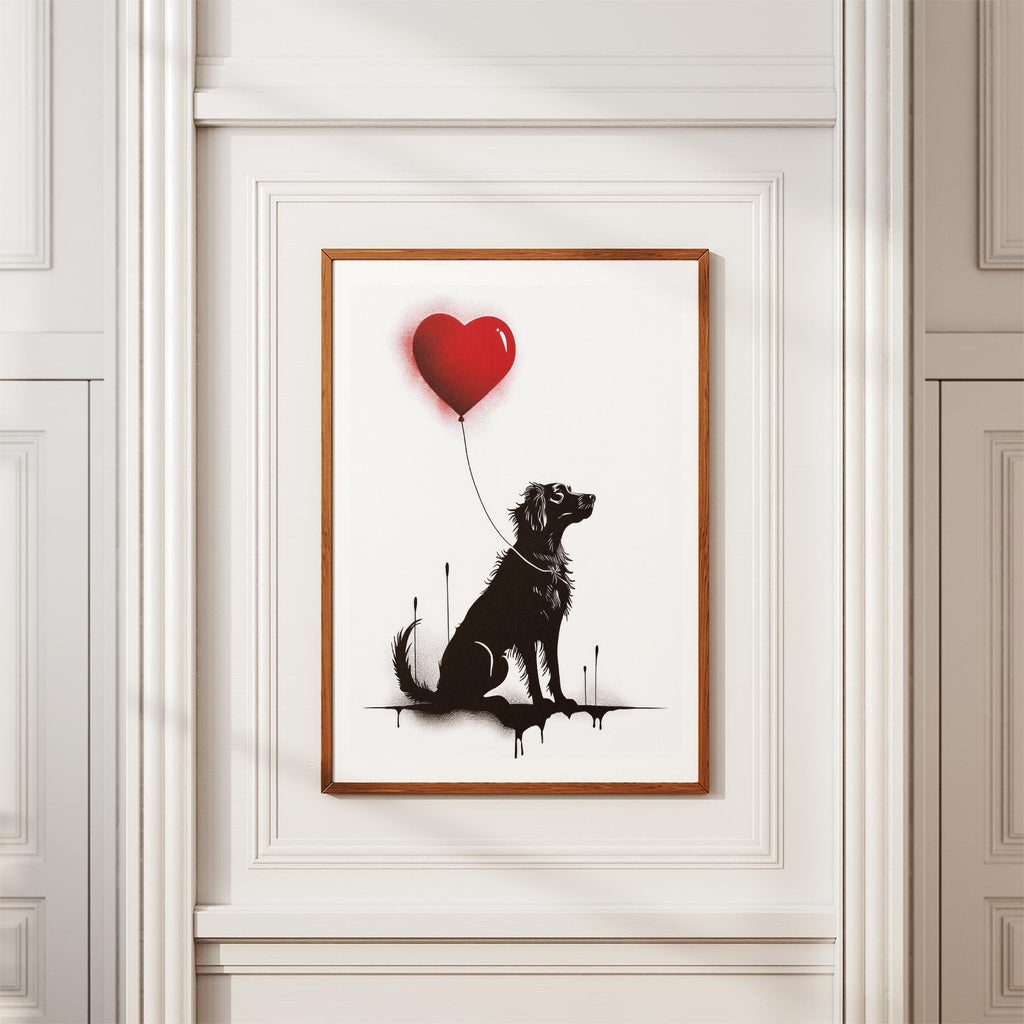 Afghan DOGSY Series inspired by the Art of Banksy image 3