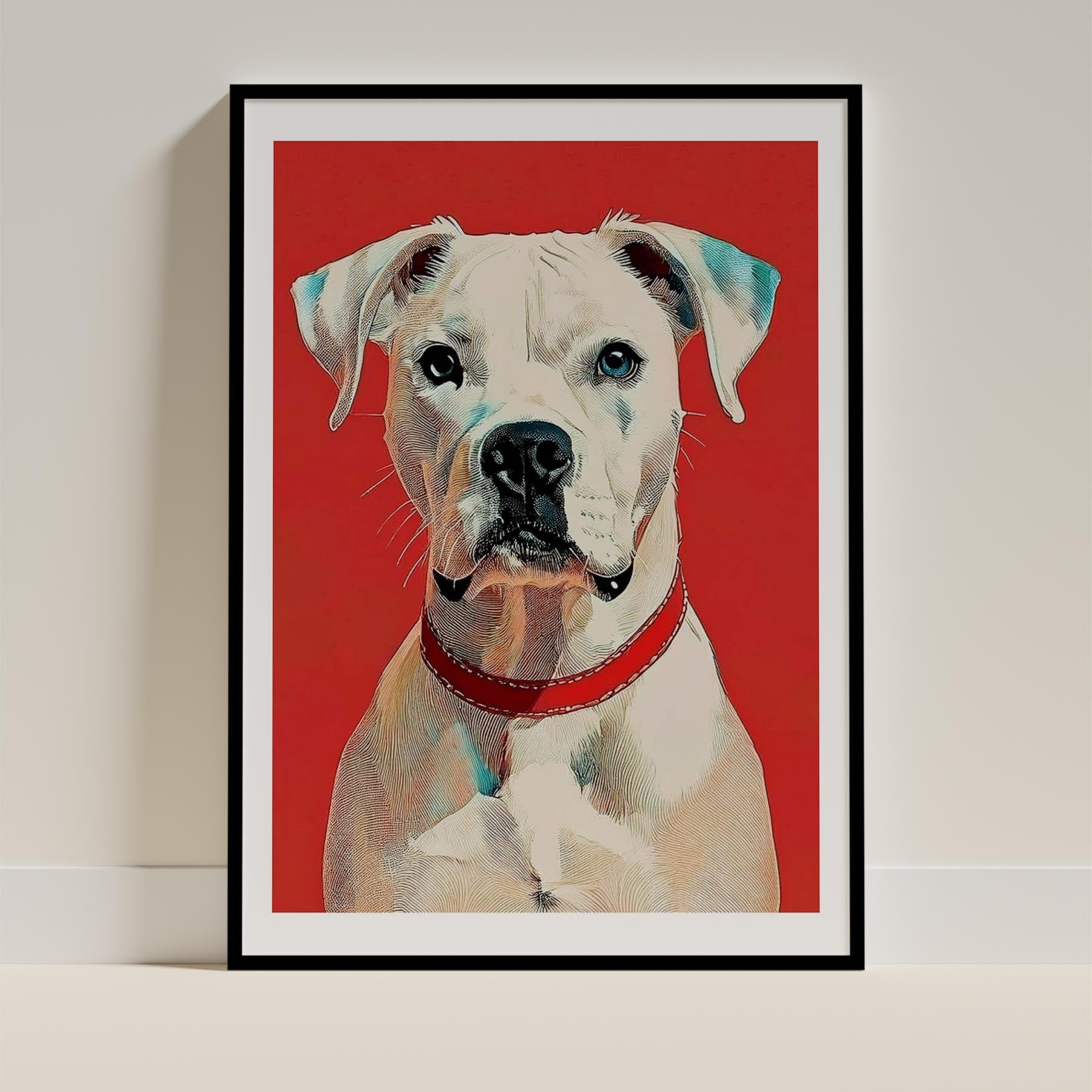 Boxer Dog Art Print Unframed Vol 1 | 11 Unique Designs | Wall Art Gift for Dog Lovers - Image 2 | Dogsy & Co