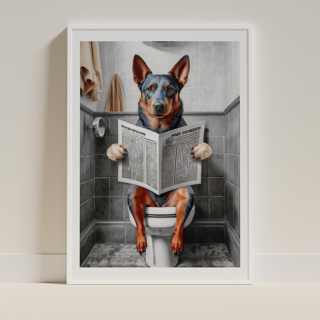 Cattle Dog Toilet Humour Dog Series 2 image 9