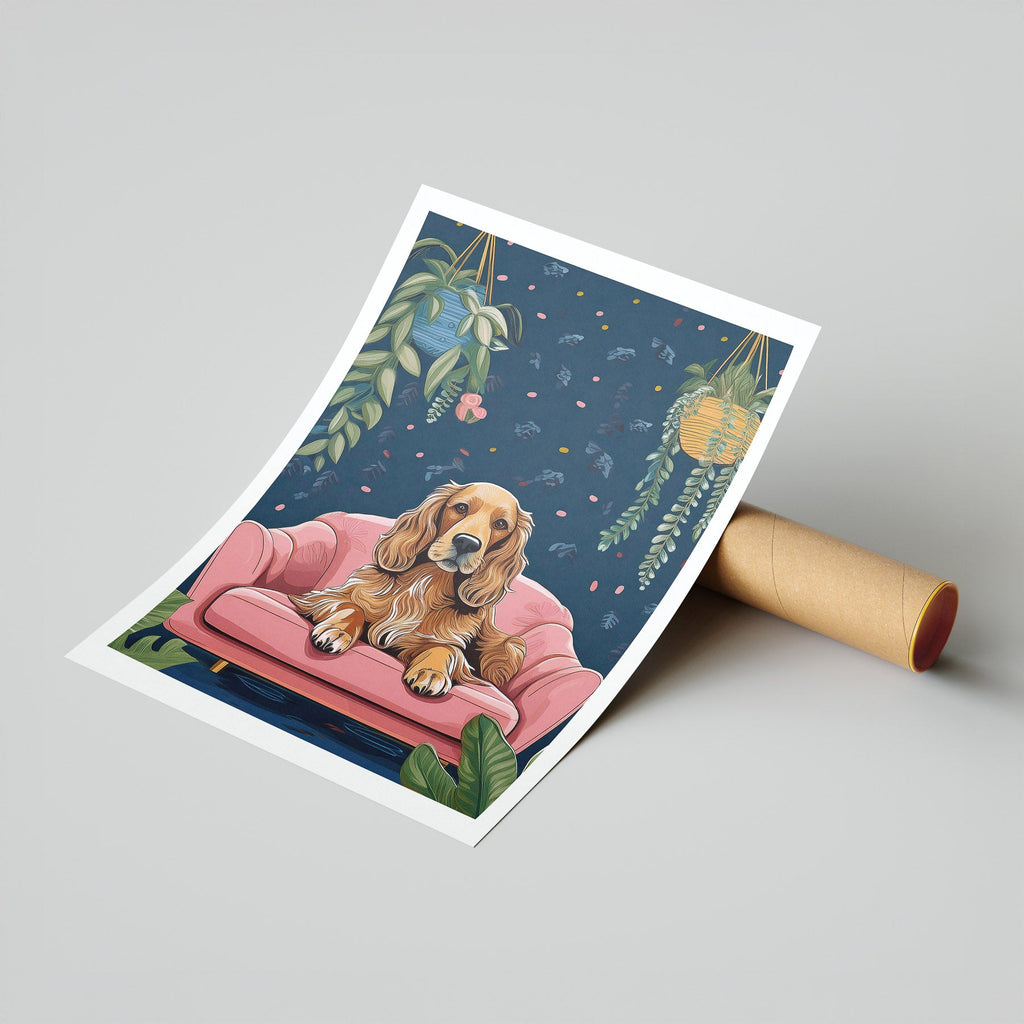 Cocker Spaniel  Just Lounging Around image 7