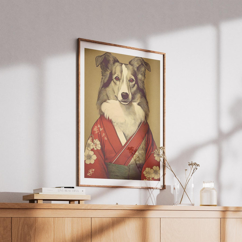 Shetland Sheepdog Japanse Kimono Dog Series image 5