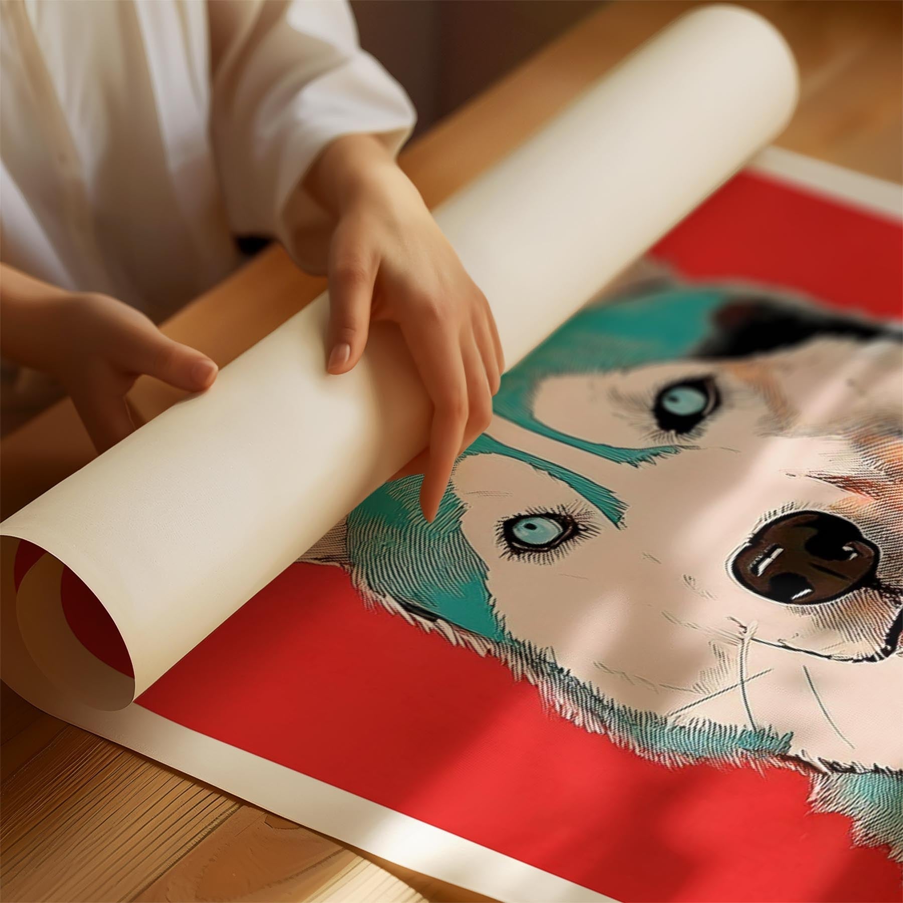 Siberian Husky Red Dog Series image 1