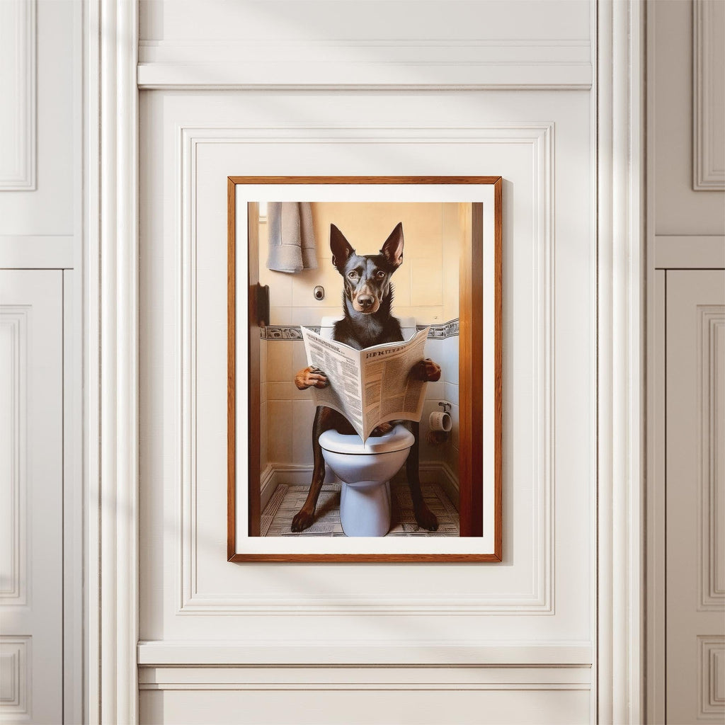 Kelpie Toilet Humour Dog Series 1 image 3