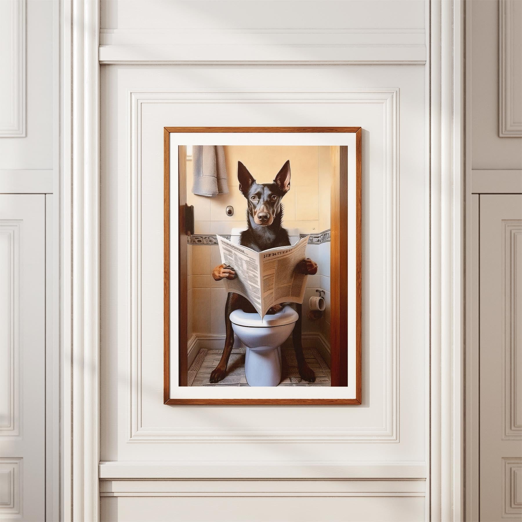Kelpie Toilet Humour Dog Series 1 image 3