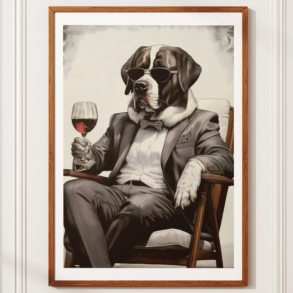 Saint Bernard The Distinguished Gentleman Dog Series image 10