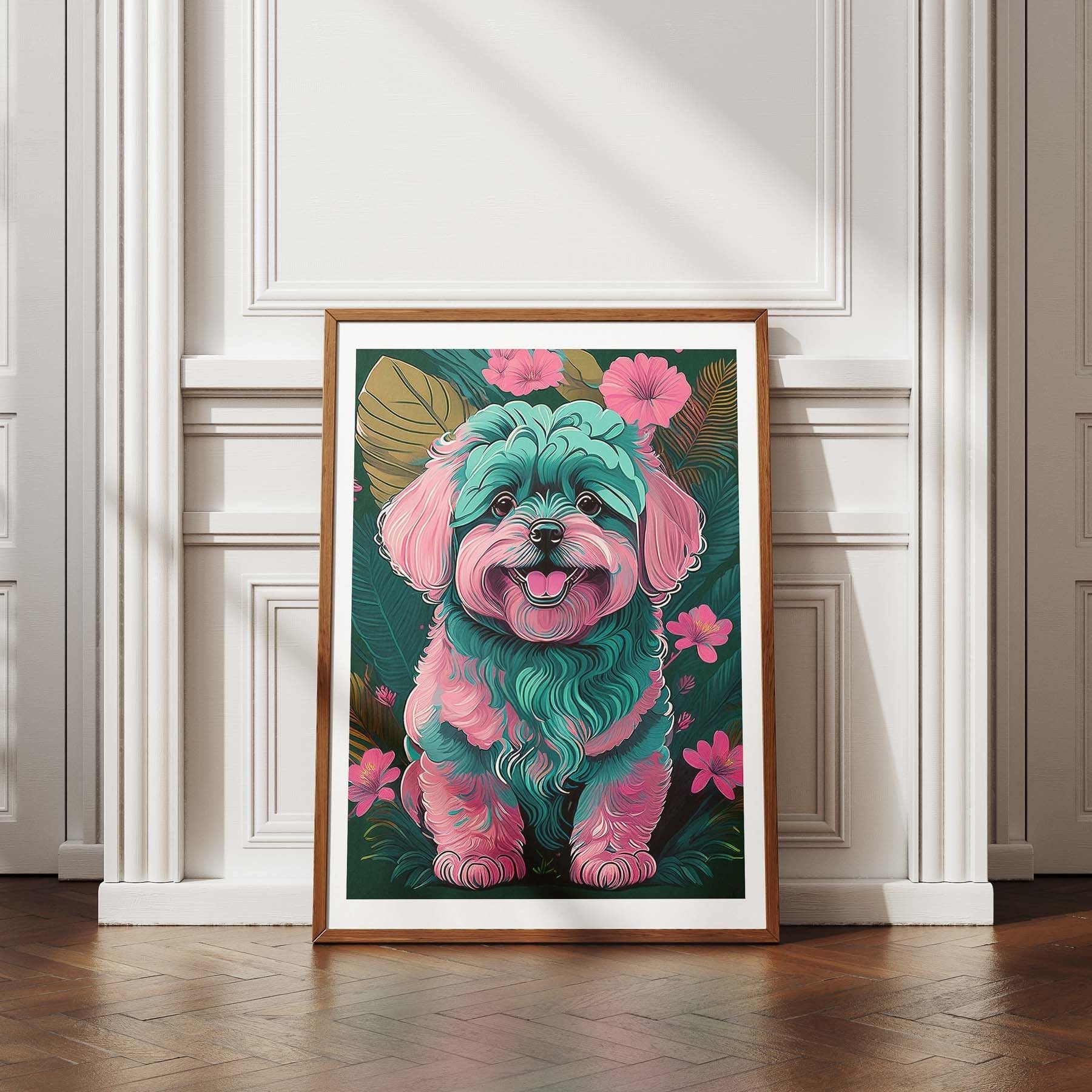 Bichon Frise 1 Flowery Dog image 13