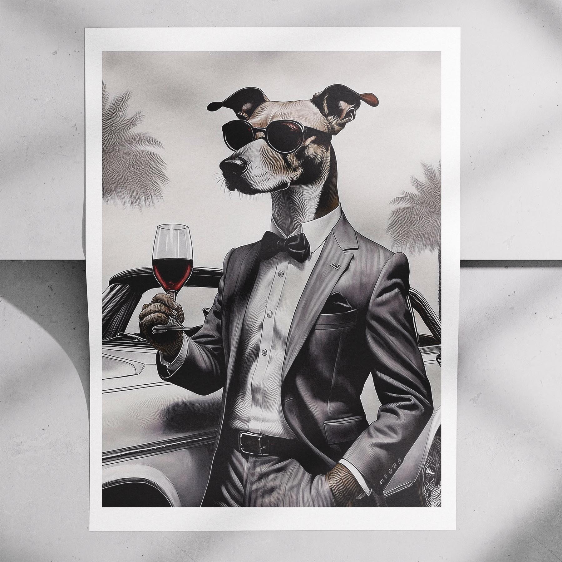 Whippet The Distinguished Gentleman Dog Series image 7