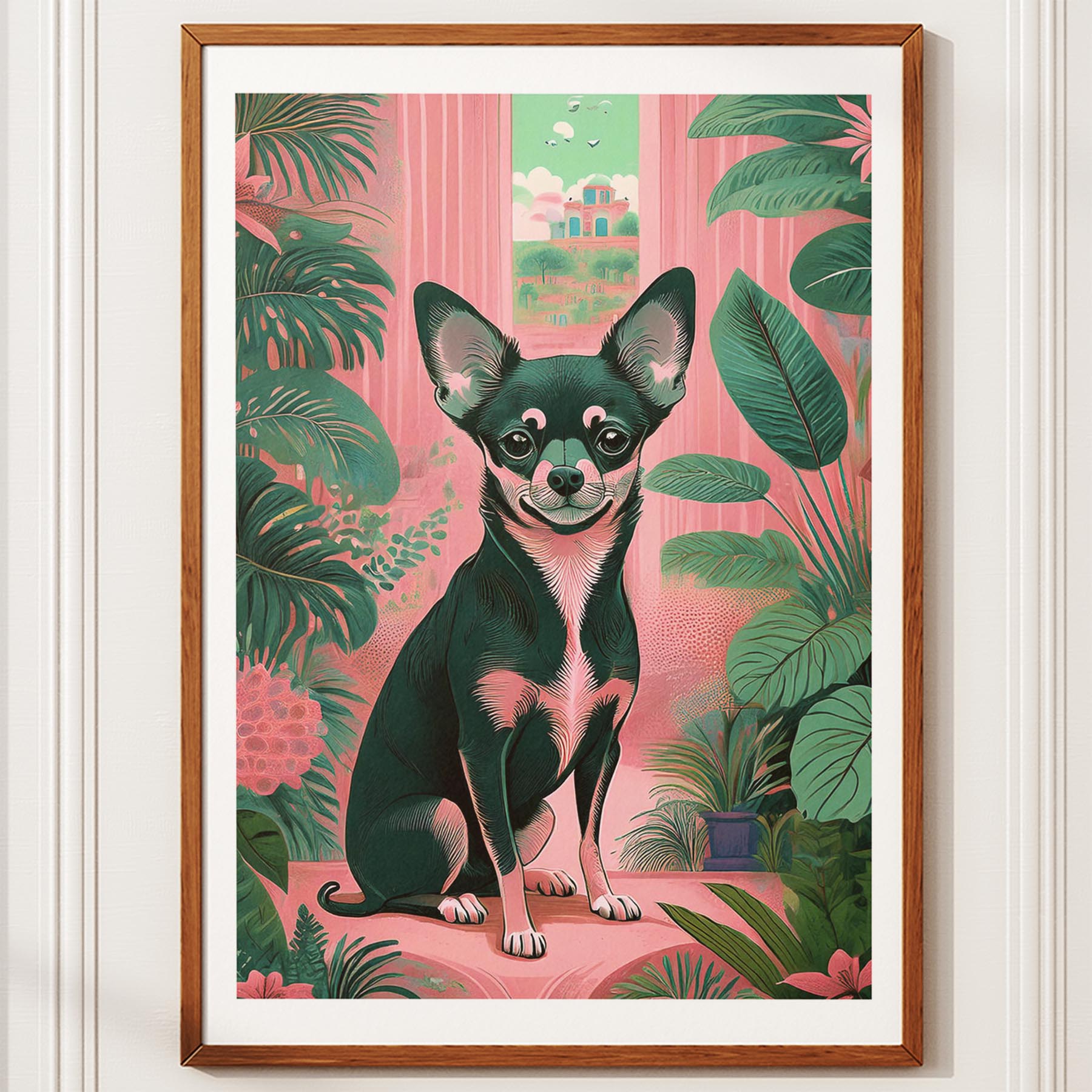 Chihuahua Flowery Dog image 10