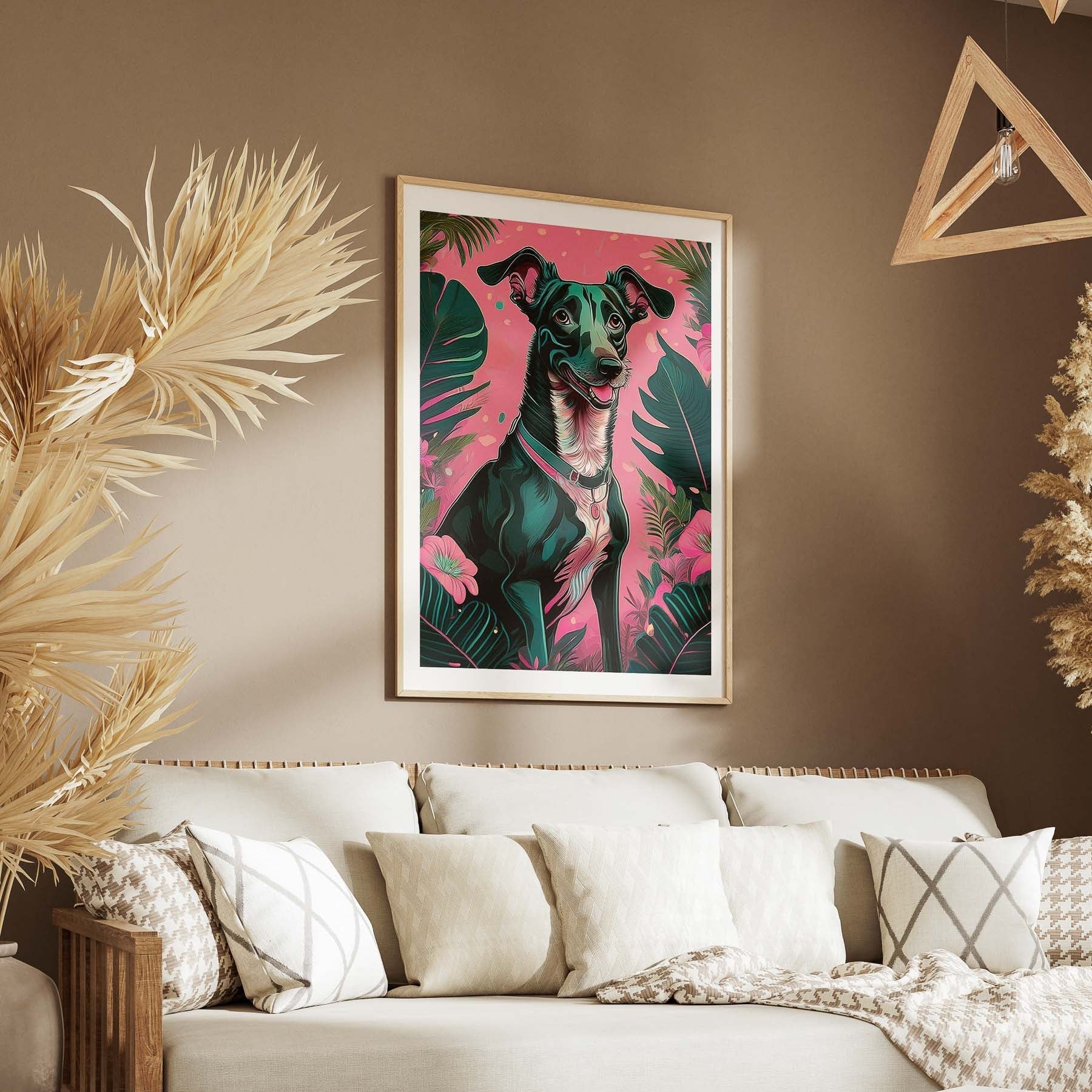 Greyhound Flowery Dog image 5