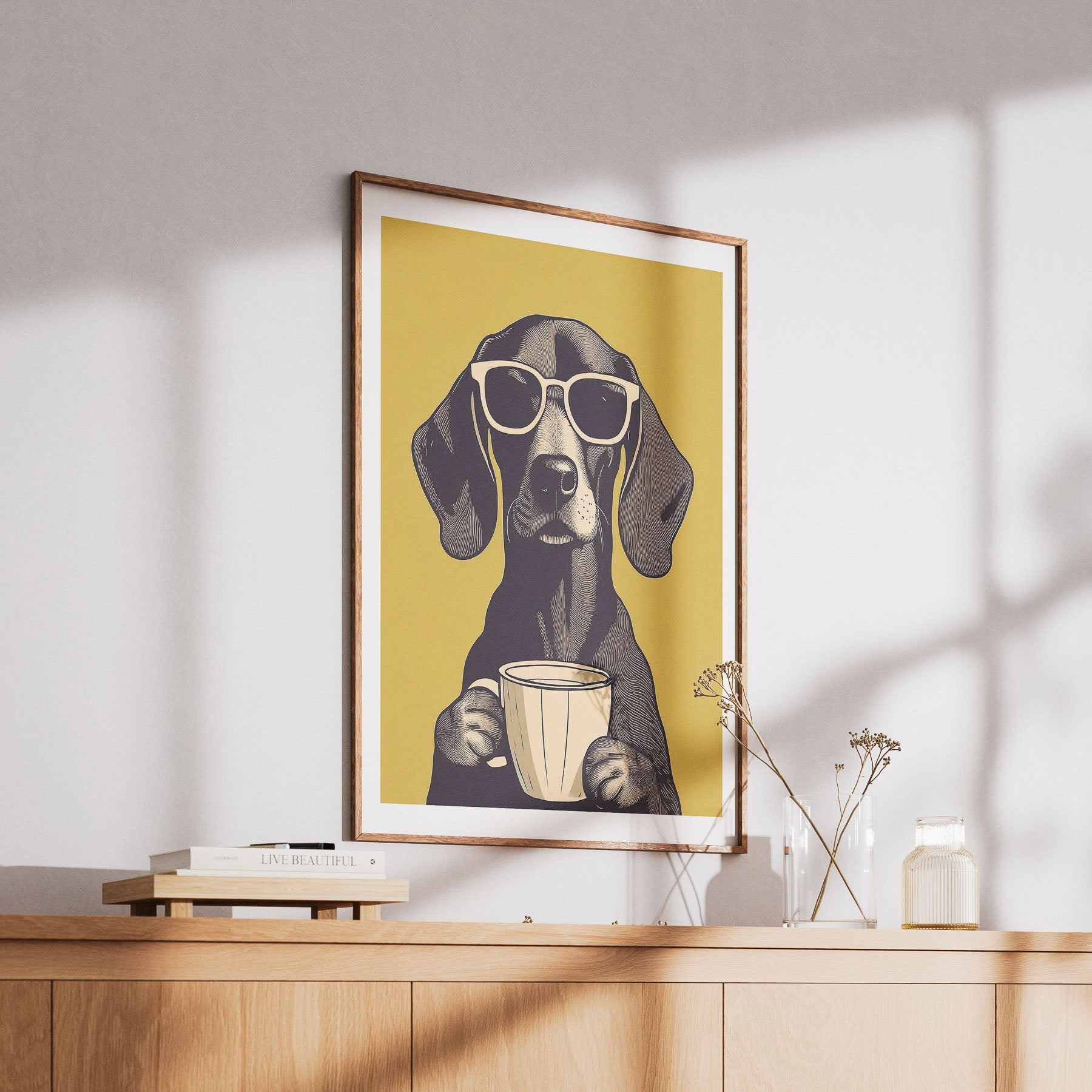 Vizsla Chillin Coffee Dog image 6