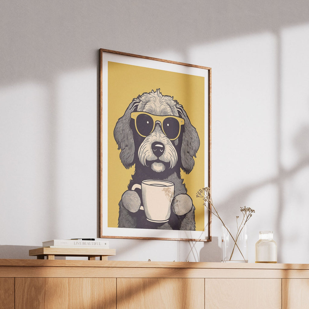 Cockapoo Chillin Coffee Dog image 6