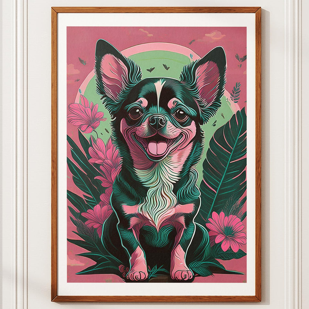 Chihuahua Flowery Dog image 10