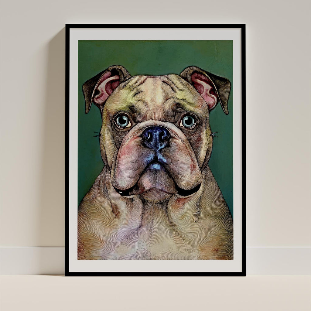 Bulldog Green Painted Series image 0