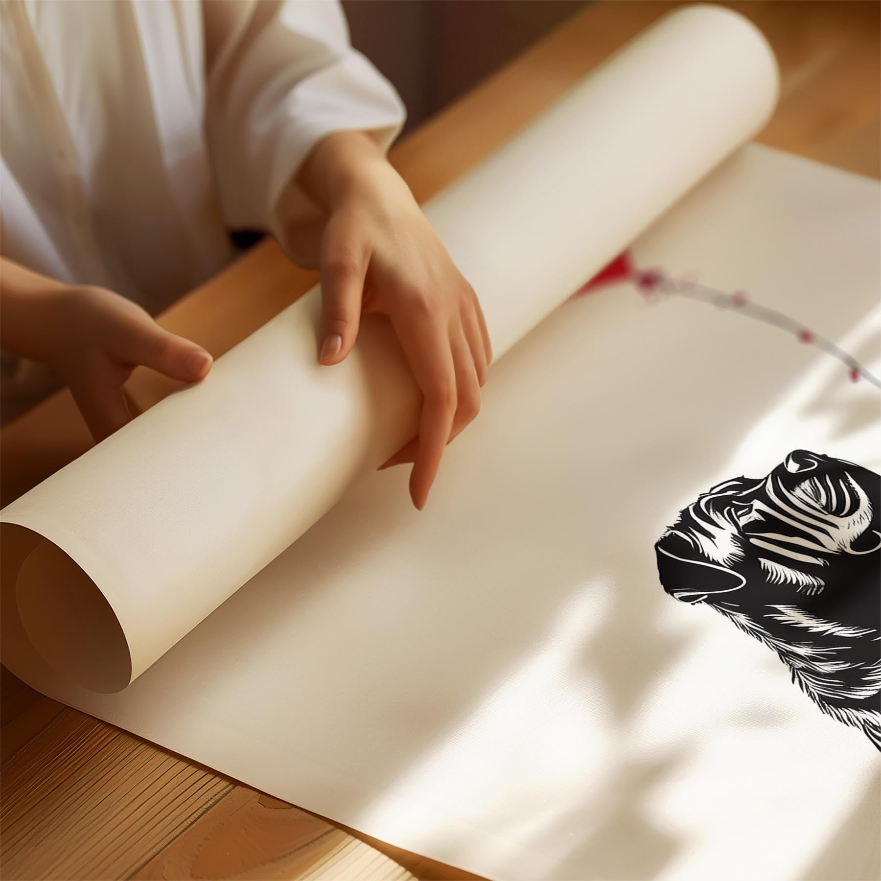 Shar Pei DOGSY Series inspired by the Art of Banksy image 1