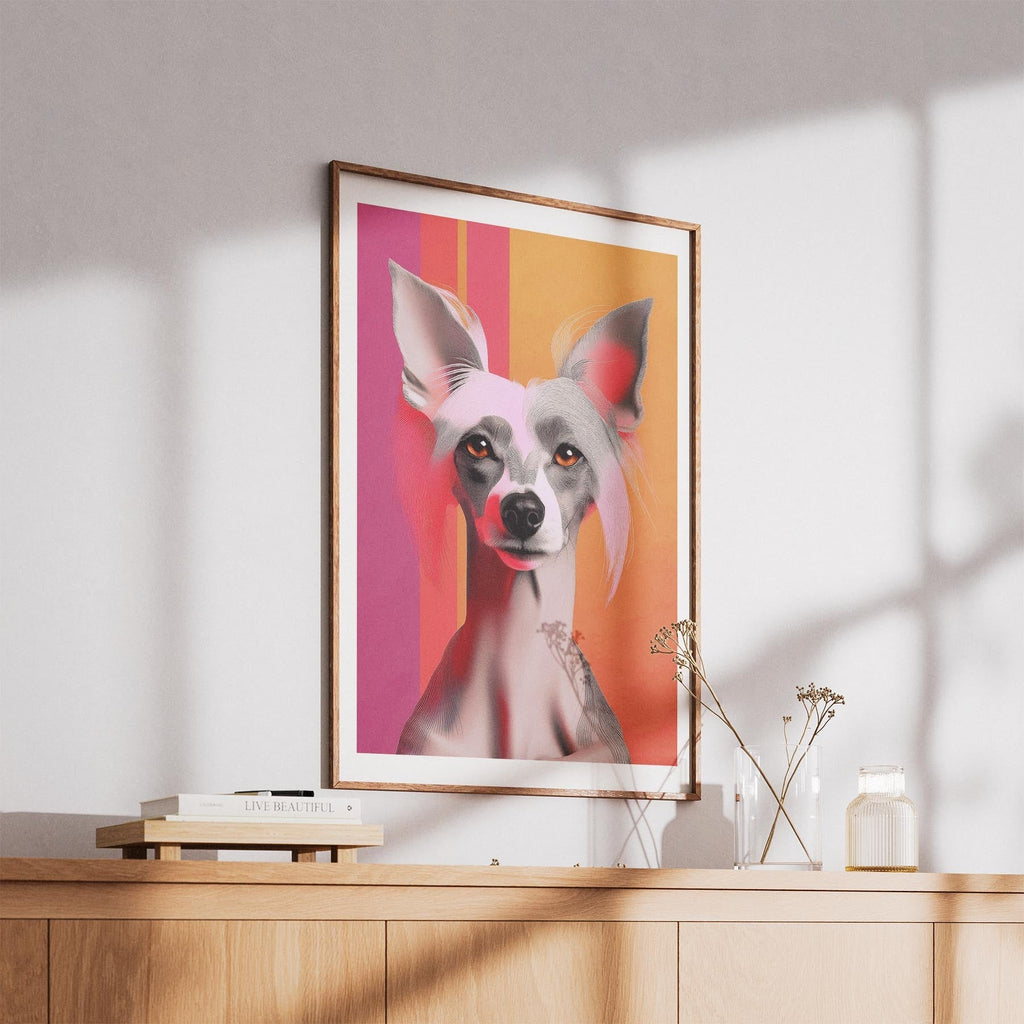 Chinese Crested Modern Pop Dog Series image 5