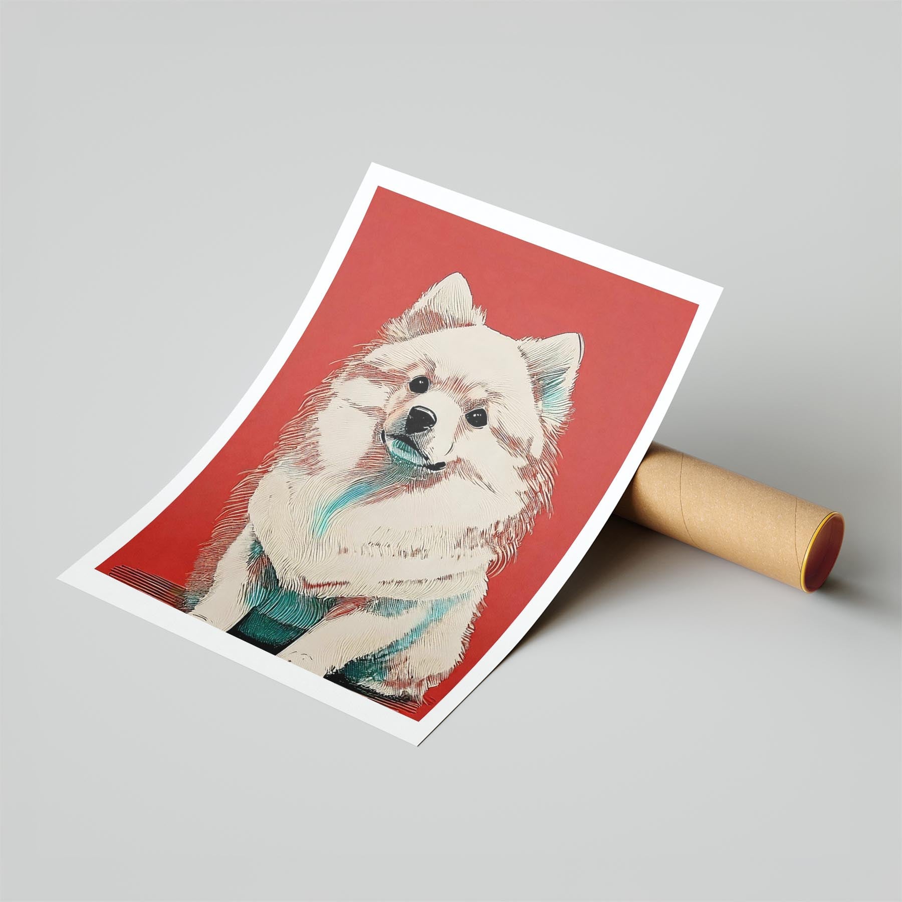 Pomeranian Red Dog Series image 6