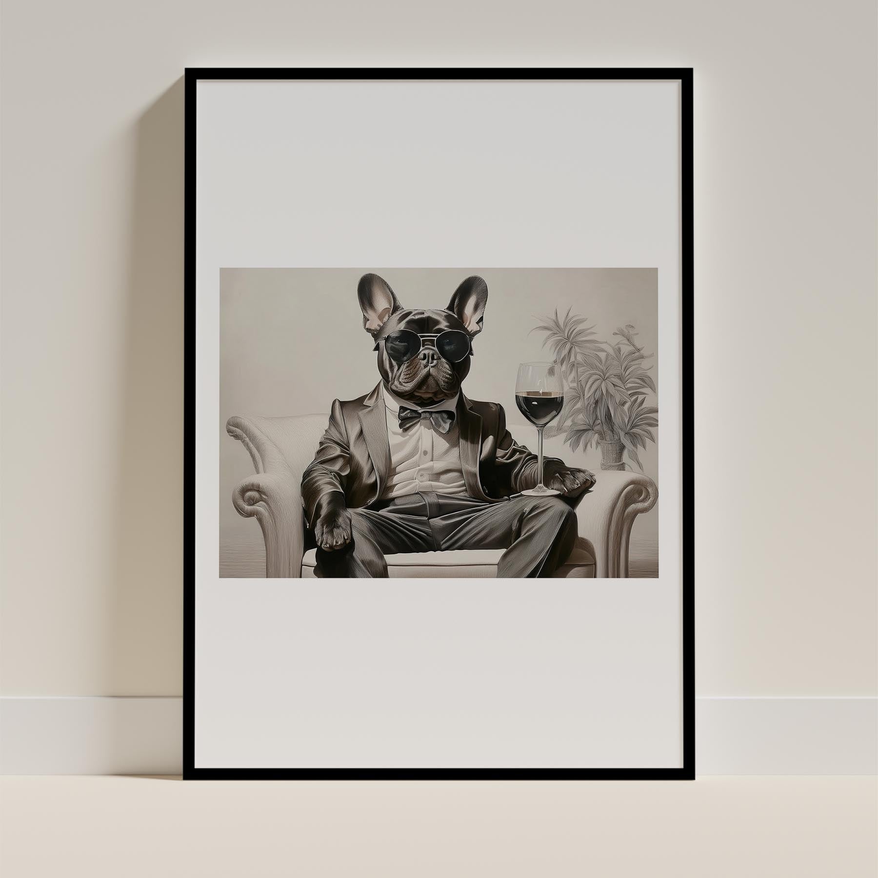 French Bulldog Dog Art Print Unframed Vol 1 | 11 Unique Designs | Wall Art Gift for Dog Lovers - Image 8 | Dogsy & Co