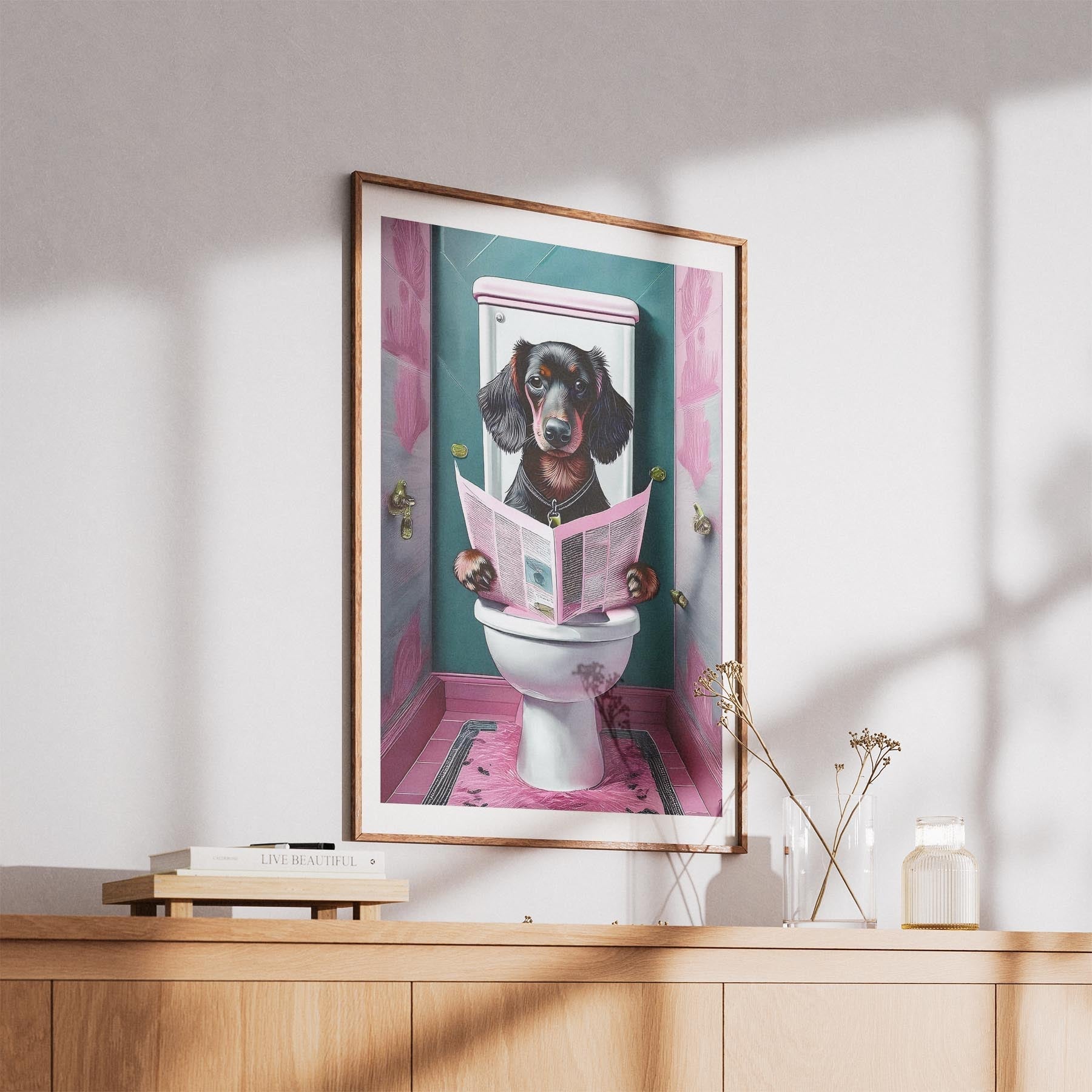 Dachshund Toilet Humour Dog Series 3 image 5