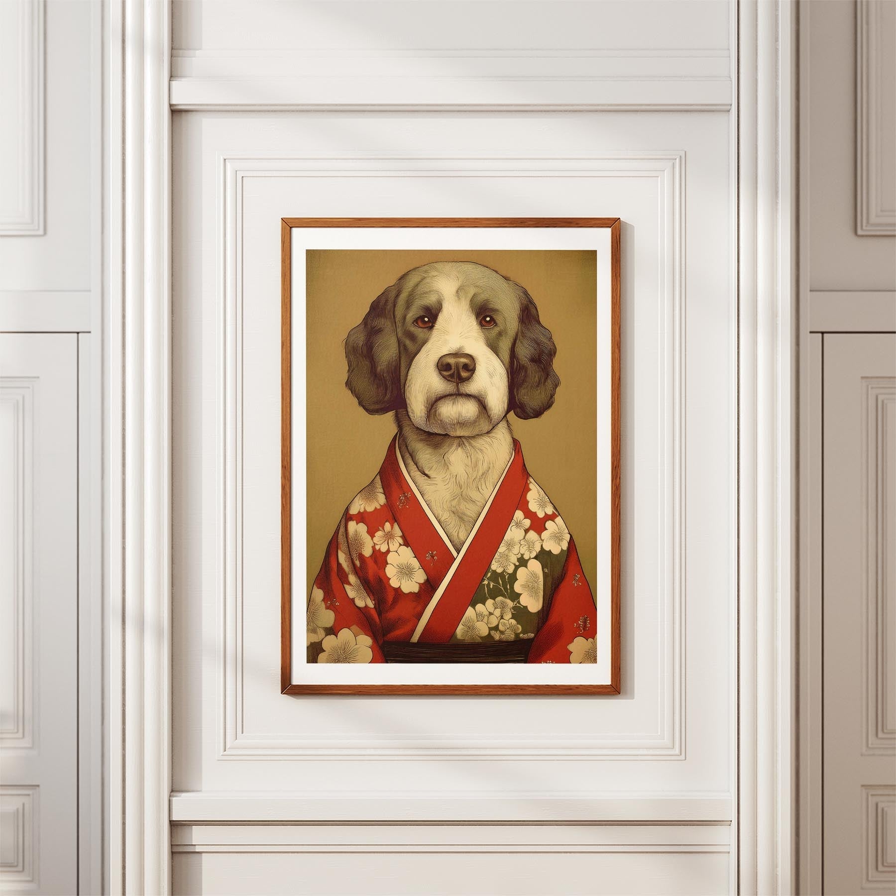Spanish Water Dog Japanse Kimono Dog Series image 3