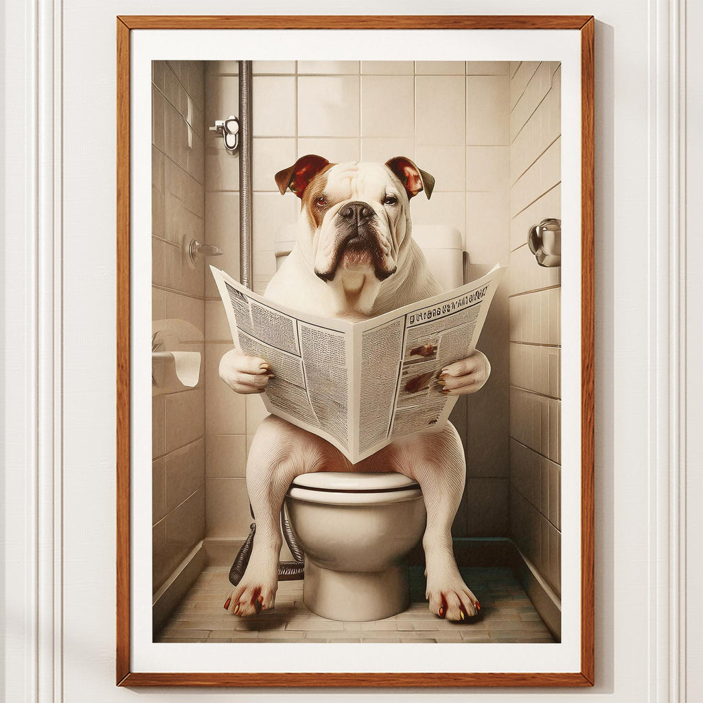 Bulldog Toilet Humour Dog Series 2 image 10