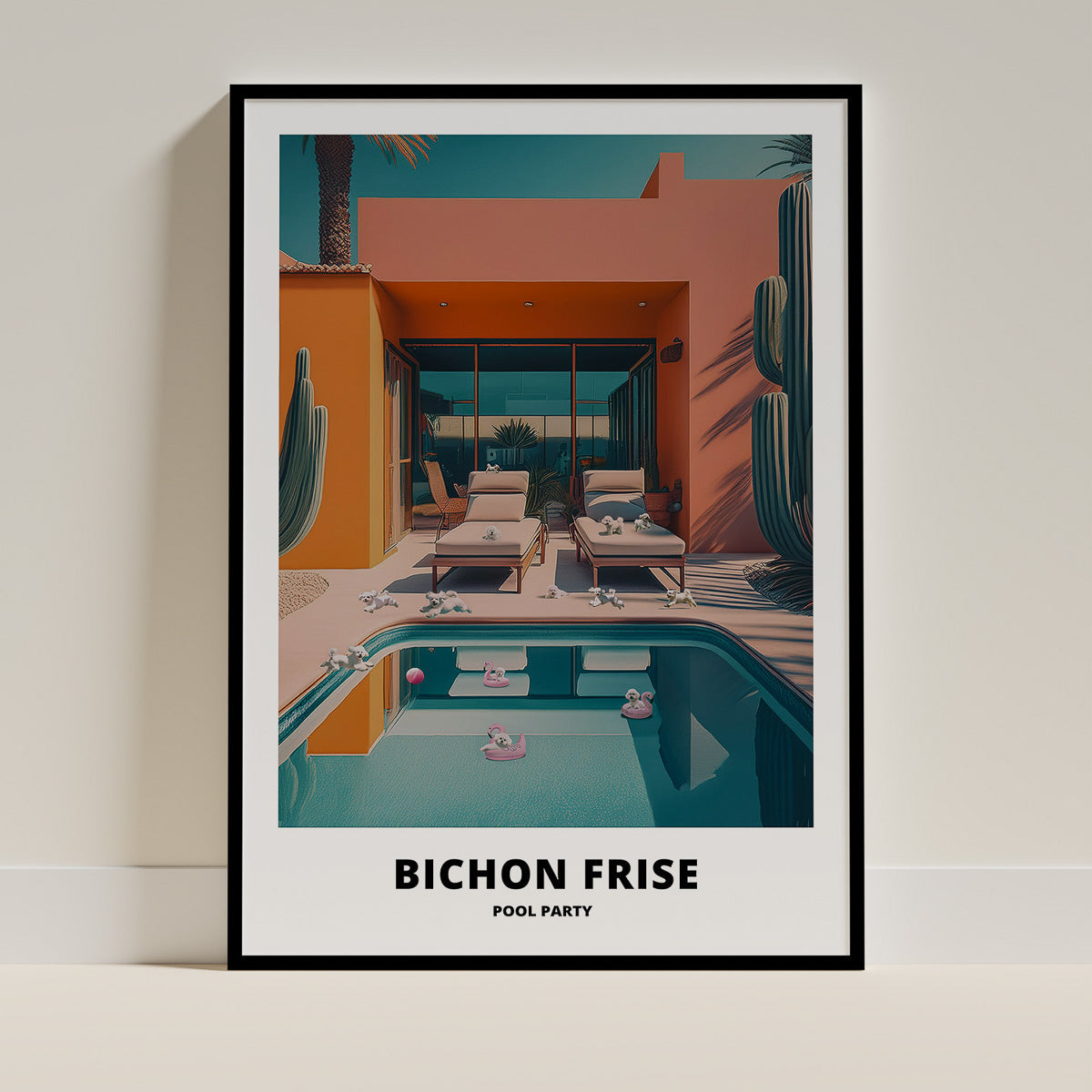 Bichon Frise Dog Art Print Unframed Vol 2 | 9 Unique Designs | Wall Art Gift for Dog Lovers - Image 9 | Dogsy & Co