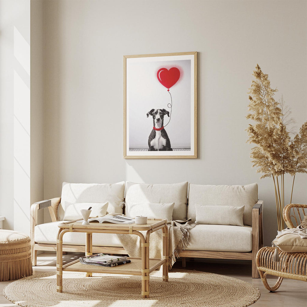 Whippet DOGSY Series inspired by the Art of Banksy image 2