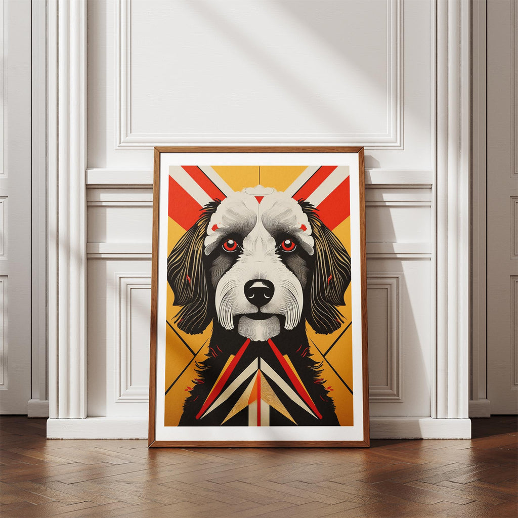 Groodle Geometric Orange Series image 4