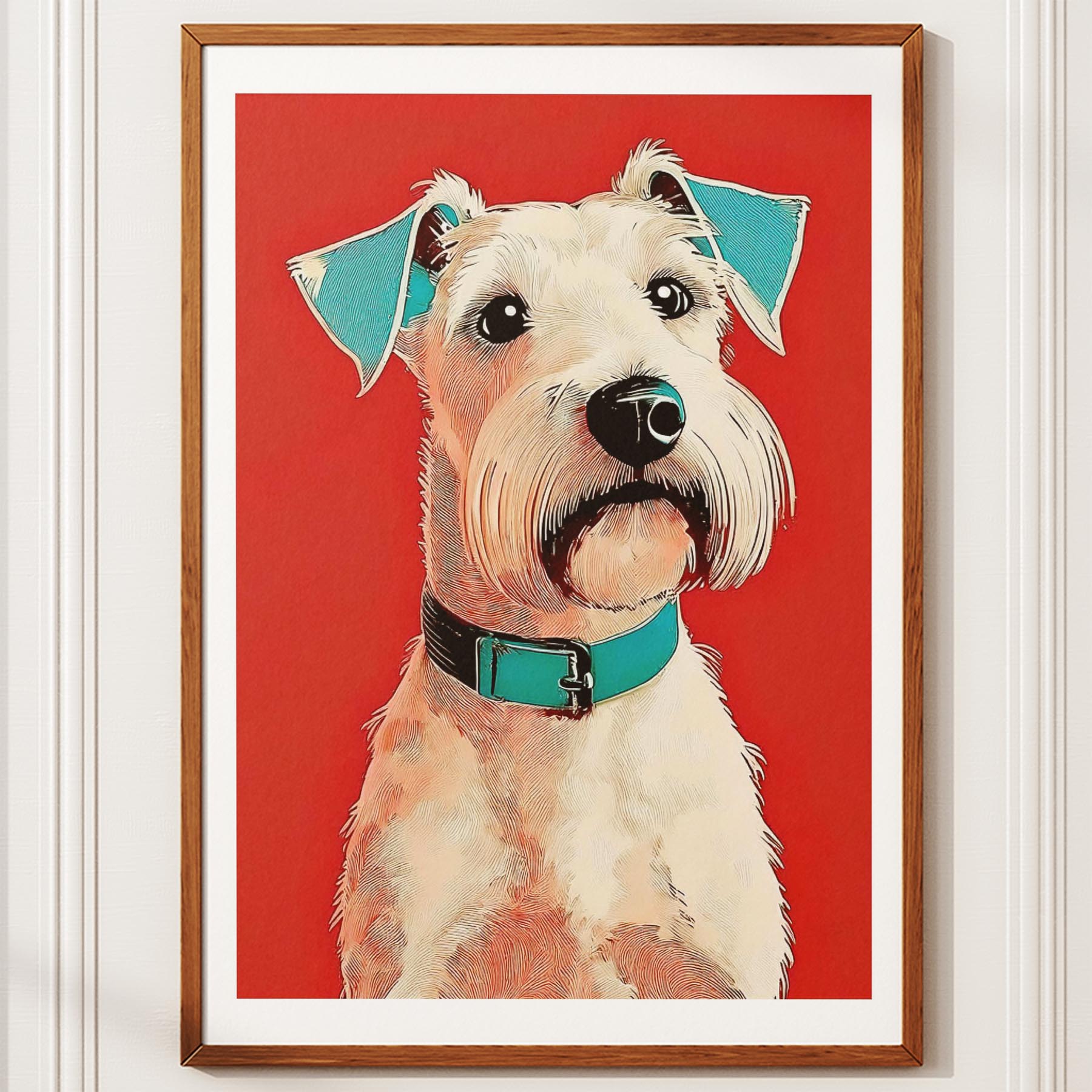 Irish Terrier Red Dog Series image 10