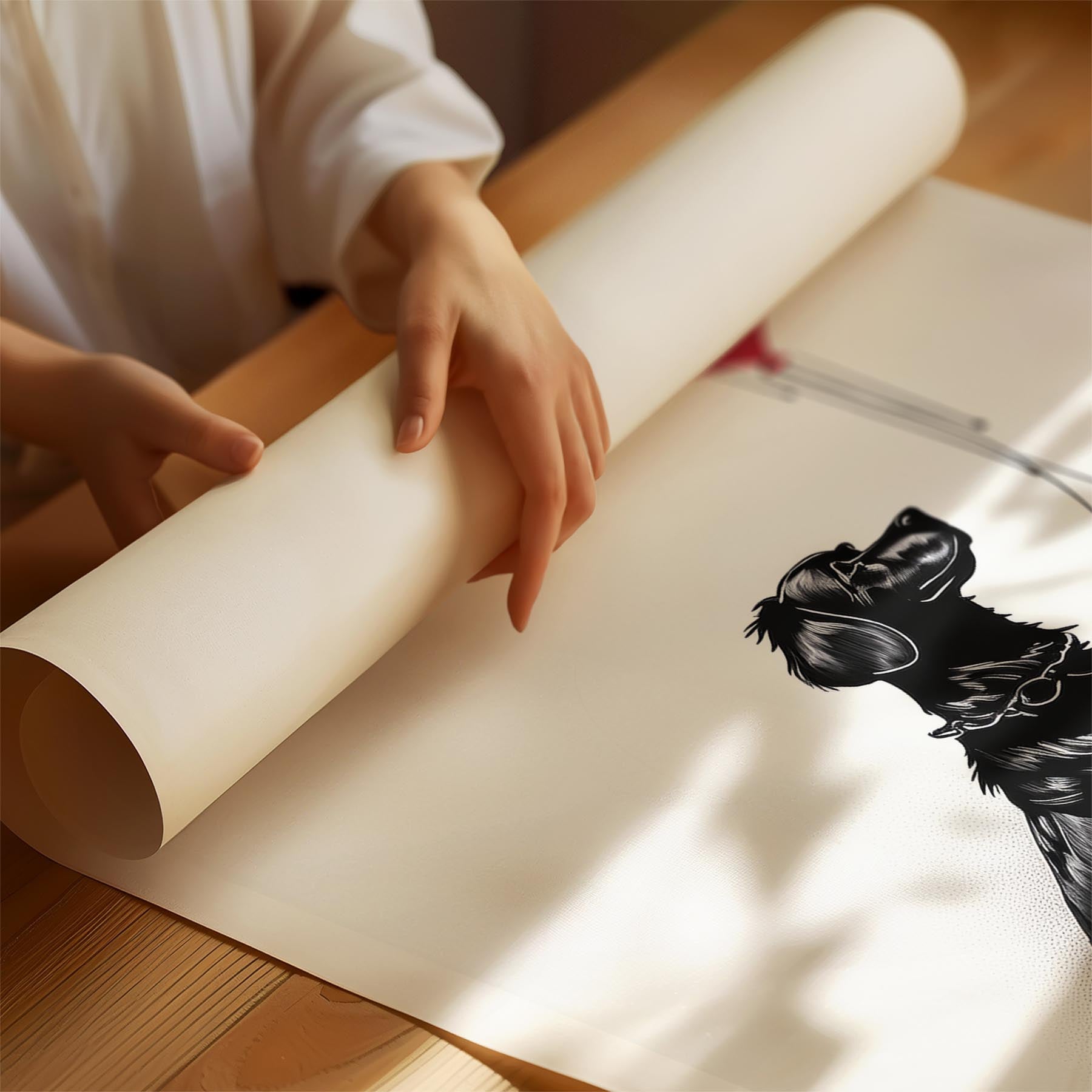 Maremma DOGSY Series inspired by the Art of Banksy image 1