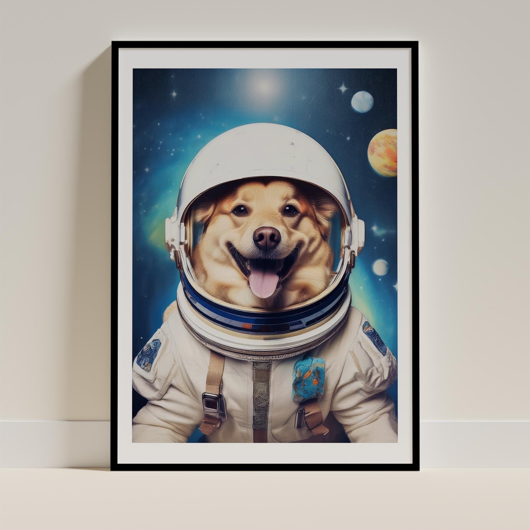 German Spitz Astronaut Dog Series image 11