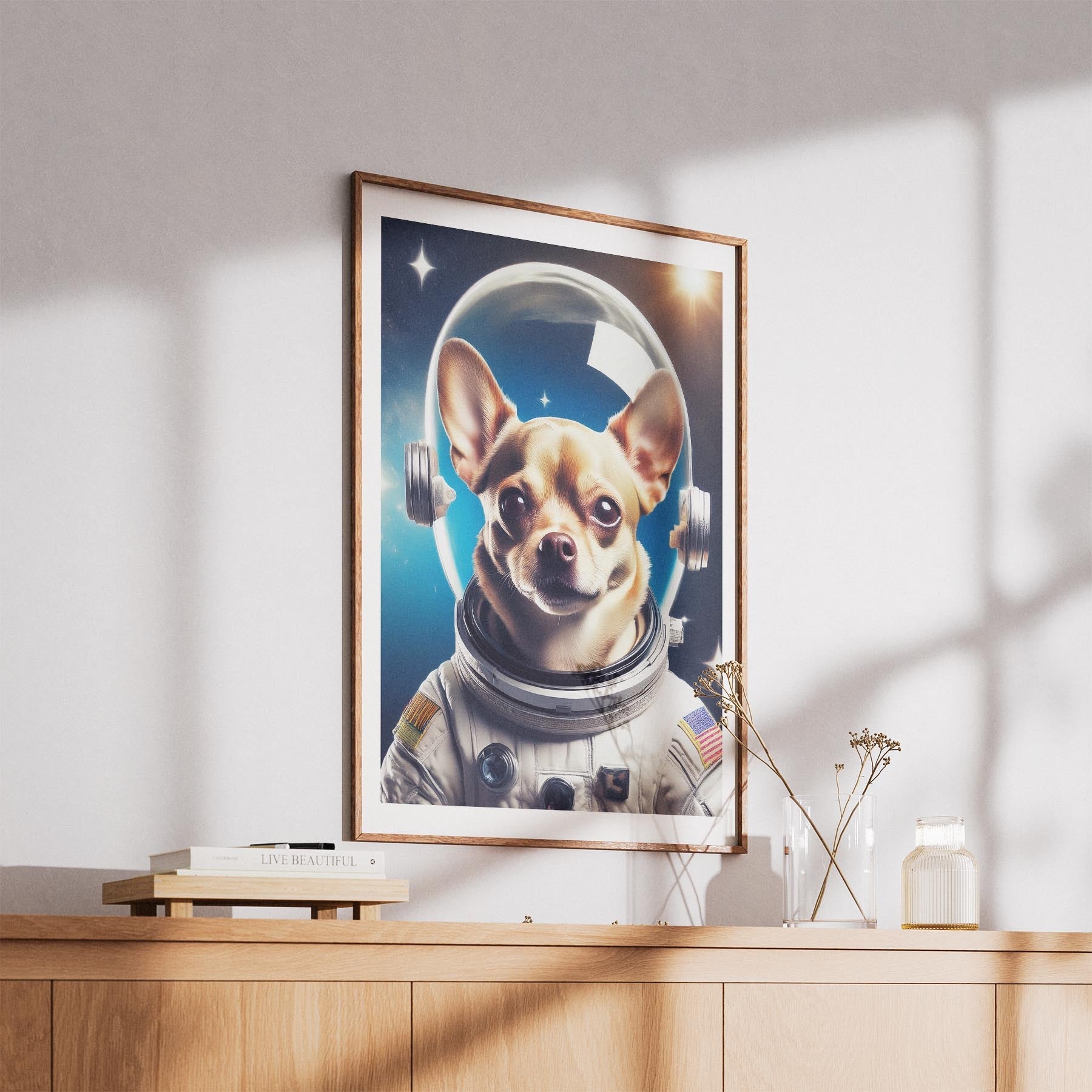 Chihuahua Astronaut Dog Series image 5
