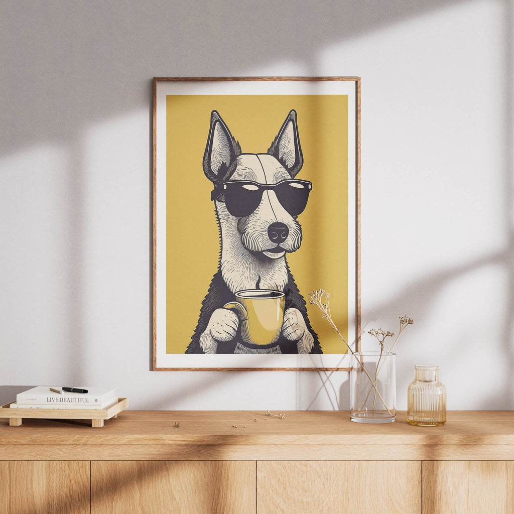 Fox Terrier 1 Chillin Coffee Dog image 8
