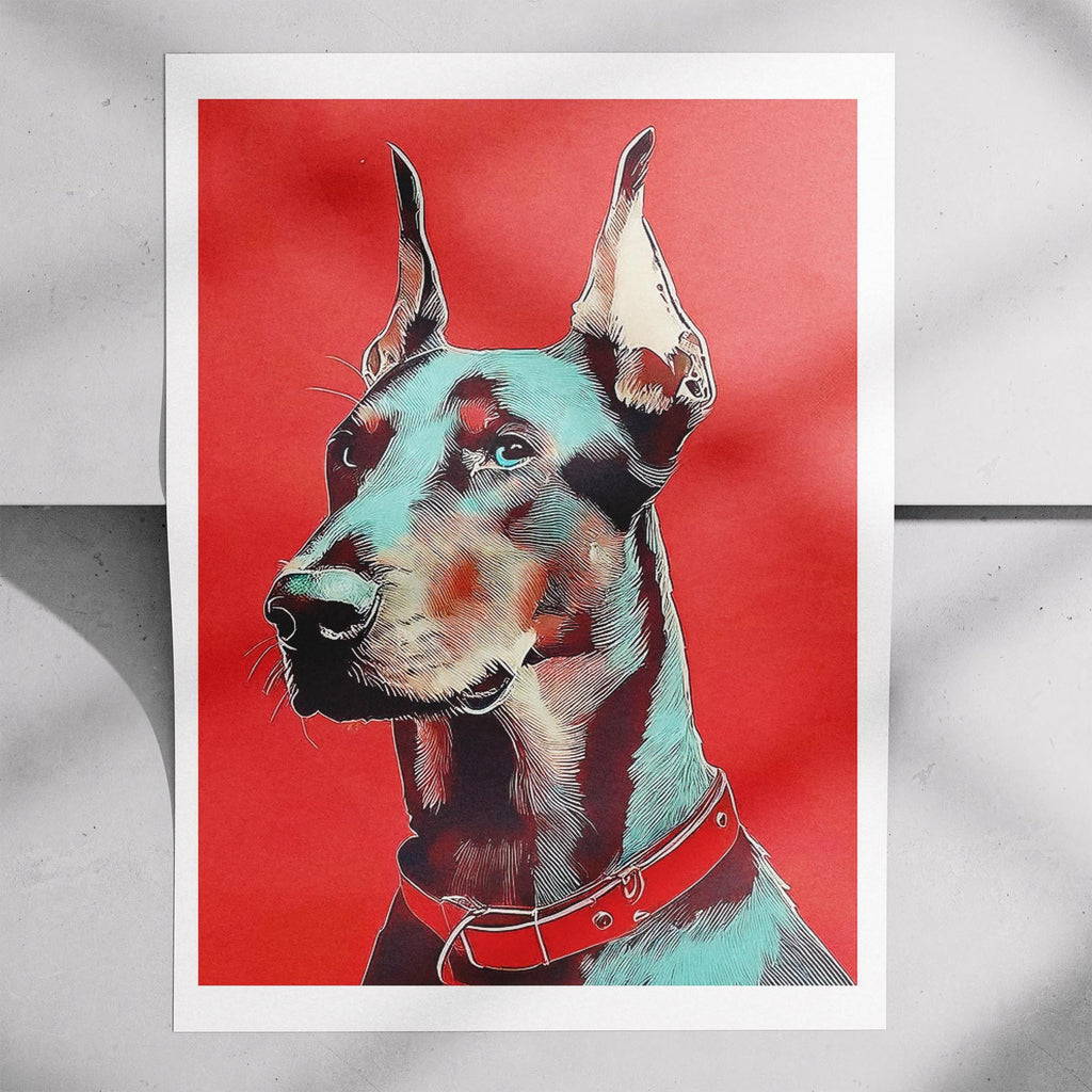 Doberman Red Dog Series image 7