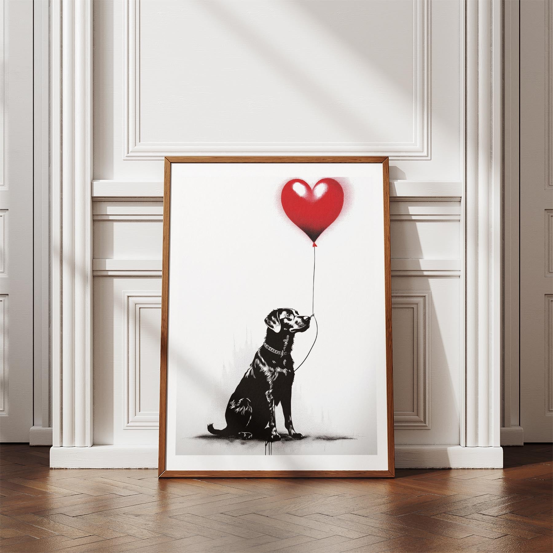 Labrador Retriever DOGSY Series inspired by the Art of Banksy image 4