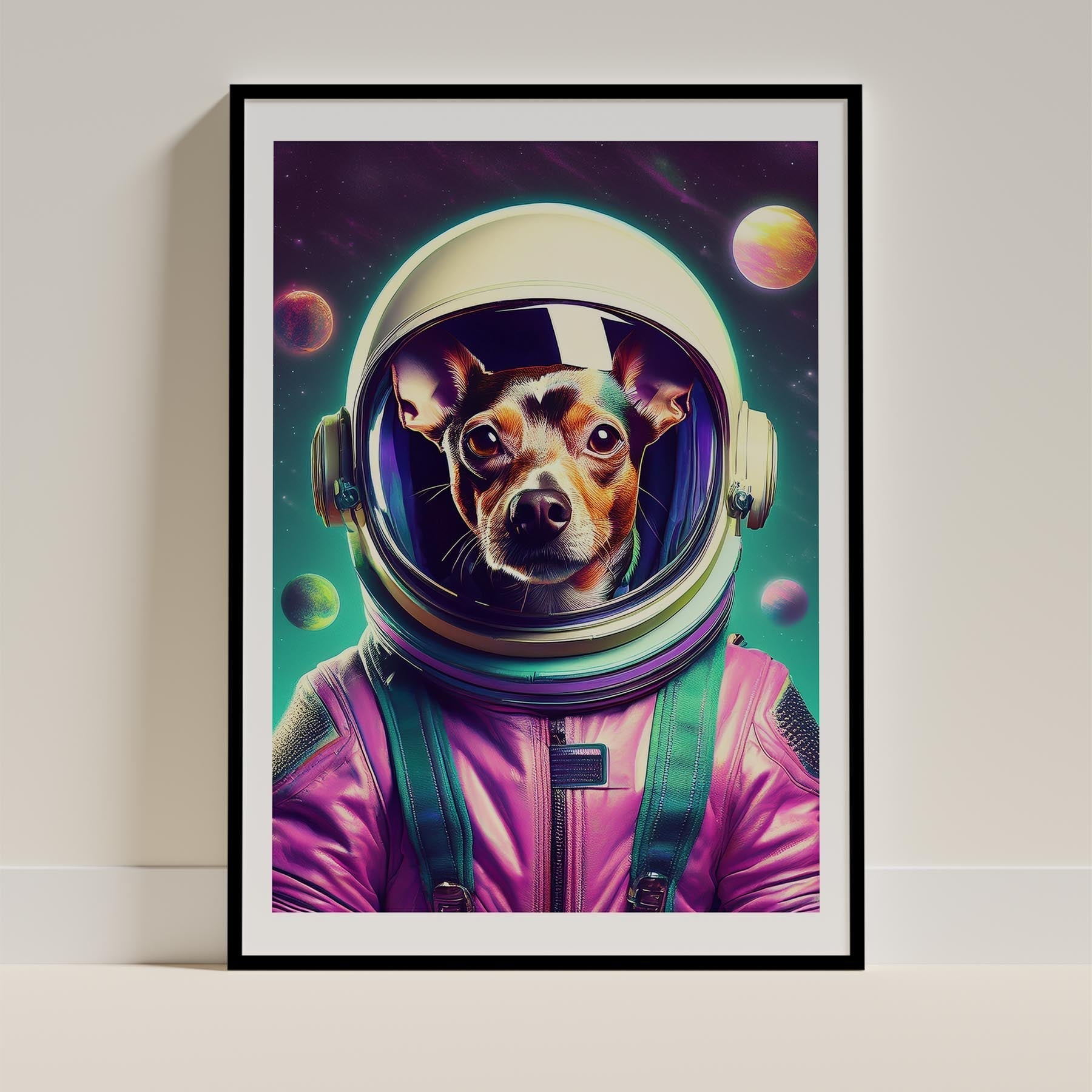 Miniature Pinscher Space Dogs Series image 0