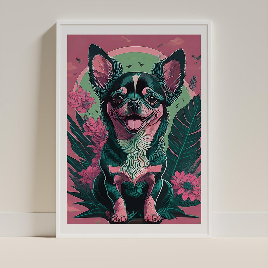 Chihuahua Flowery Dog image 9