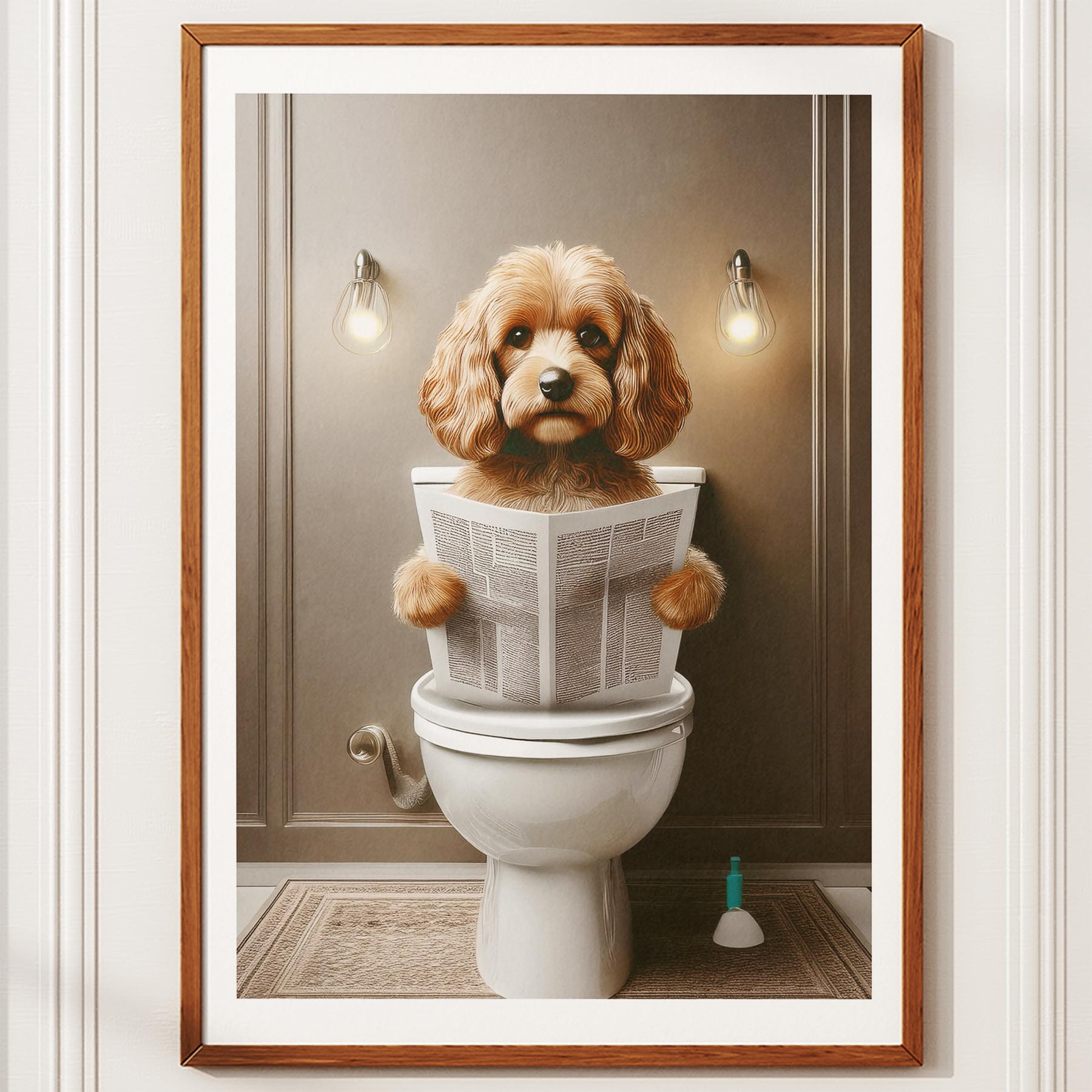 Cavoodle Toilet Humour Dog Series 4 image 10